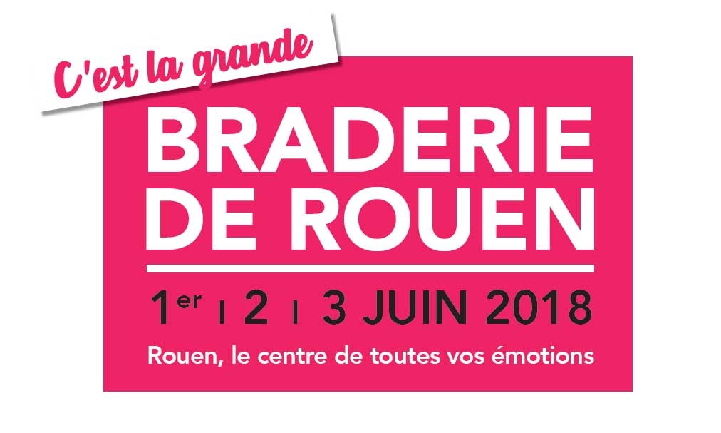 Braderie de Rouen les 1er, 2 et 3 juin