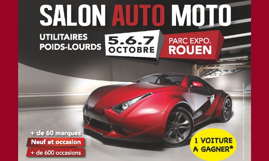Salon Auto Moto Utilitaire et poids-lourd à Rouen les 5,6 et 7 octobre