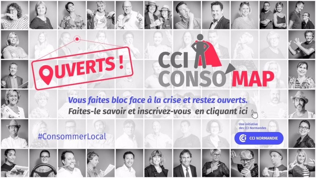 CCI conso'map : une cartographie interactive pour recenser les points de vente ouvert