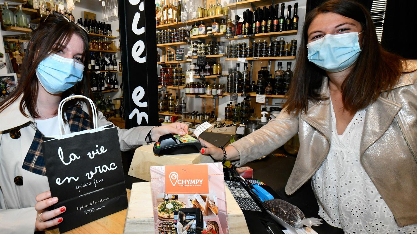 Paris-Normandie parle de Chympy, la solution de fidélisation proposée par Rouenshopping