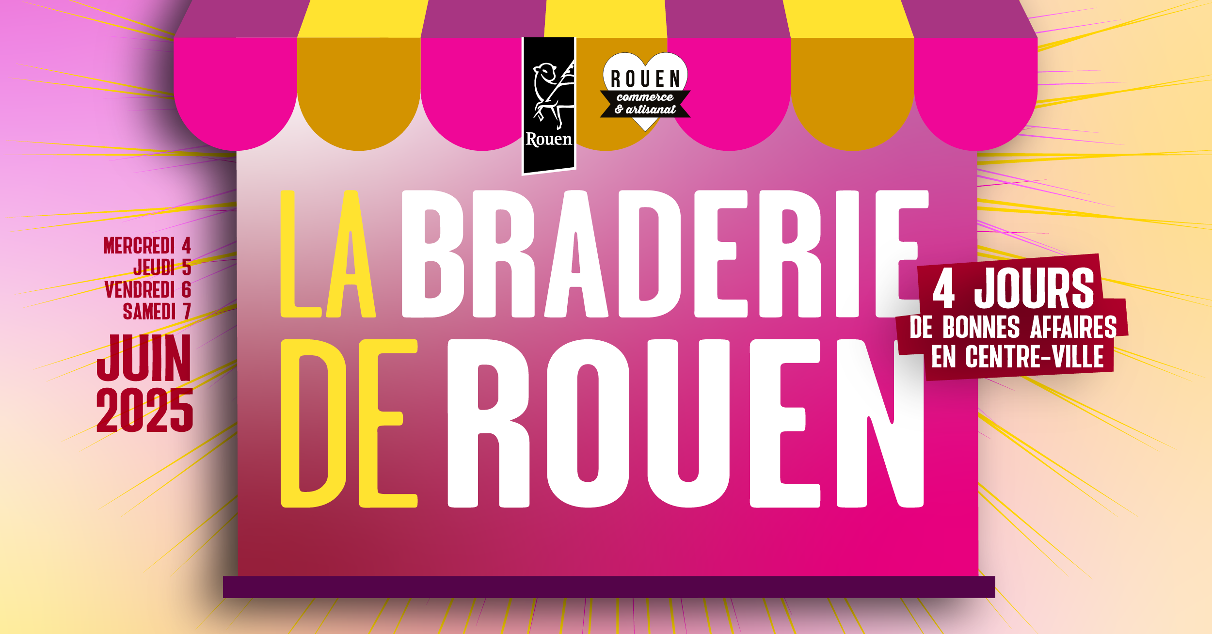 Braderie printemps 2025 du 4 au 7 juin !