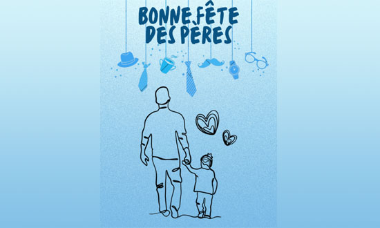 Bonne fête à tous les papas !