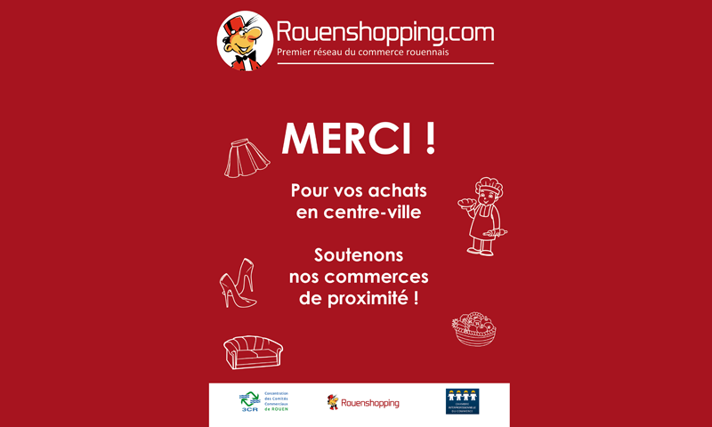Soutenons nos commerces de proximité rouennais !
