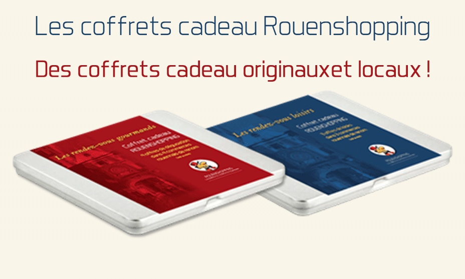 Découvrez les coffrets cadeau de RouenShopping